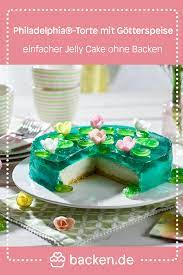 philadelphia torte mit gotterspeise rezept von backen de rezept in 2021 philadelphia torte mit gotterspeise philadelphia torte backen