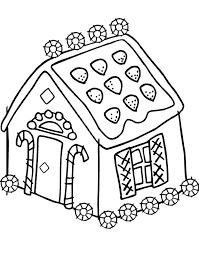 Download all the candy cane coloring pages and create your own coloring book! Free Printable Gingerbread House Coloring Pages For Kids