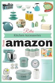 Retro Kitchen Accessories From Amazon In 2020 Retro Kitchen Accessories Retro Kitchen Appliances Retro Kitchen Decor