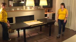 This is a coffee table able to transform into a dining table for four. Bjursta Table Ikea Home Tour Youtube