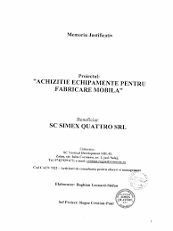 Lista coduri caen 2020 explicate pentru pfa, ii, srl, sc, sa. Achizitie Echipamente Pentru Fabricare Mobila