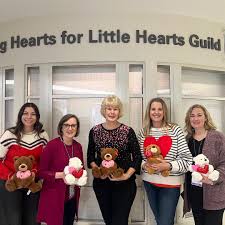 We're better when we're together. Our Big Hearts for Little Hearts Loma Linda  Guild (@bhlhlomalinda) celebrated Valentine's Day with their Loving Hearts  Loving You Party. The guild collected bears, books, and goodies