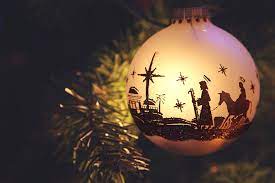 The country celebrates the world's longest christmas season, with christmas carols heard as early as september and lasting variously until either epiphany, the feast of the black nazarene on january 9, or the feast of the santo niño on th. Christmas Ornament Nativity Baptist Reflector