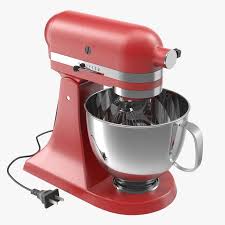 Stand Mixer Red 3d Model Ad Mixer Stand Model Red Kitchen Aid Mixer Kitchen Aid Mixer Attachments Kitchen Aid