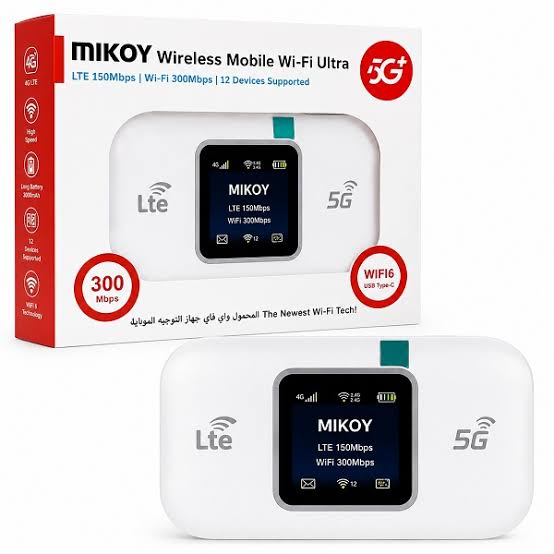 WIRELESS MOBILE WIFI ROUTER - MIKOY 4G/5G  