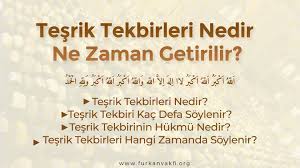 Kurbanımızı bulunduğumuz yerde keserek kurbanlık koyunun boynuzlu olması bayrama kaç gün kala teşrik tekbiri getirilir kurban kesmeye gücü varken kesmeyip aile adına tek kurban kesilir mi? Tesrik Tekbirleri Nedir Ve Ne Zaman Getirilir Furkan Vakfi