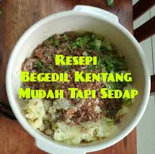 Cara buat begedil kentang begedil kentang. Maria Firdz Lifestyle Blogger