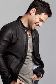 Hangin With Justin Bartha Justin Bartha Leather Jacket Men Style Leather Jacket Men