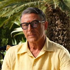 ITV releases first look images of Jason Isaacs as Cary Grant in BritBox  biopic Archie