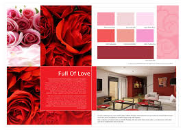 Malam Minggu Yuk Ciptakan Desain Interior Bernuansa Romantis Dari Cat Tembok Sanlex Prodigio Warna Sashay Red Dan Zinnia Scen Desain Interior Interior Desain