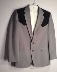 $30 off select tuxedo and suit rentals. Circle S Western Mens Suit Vintage Gray And Black 44 Long Etsy Mens Fashion Jeans Mens Fashion Casual Mens Suits