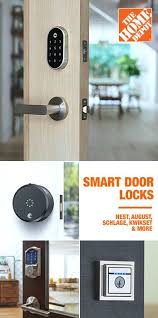 The Home Depot Has The Latest Innovations In Smart Door Locks From Trusted Brands Like Nest August Kwikset Smart Door Locks Smart Home Security Home Security