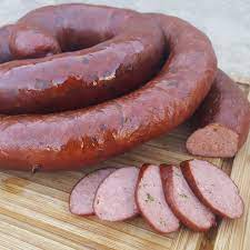 Add wood to firebox, close smoker lid and leave to smoke. Homemade Jalapeno Smoked Sausage Food