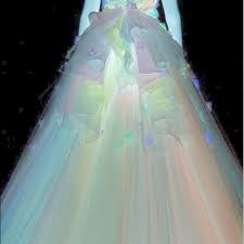 Holographic Wedding Gown Luxurydotcom Wedding Dresses Whimsical Holographic Dress Wedding