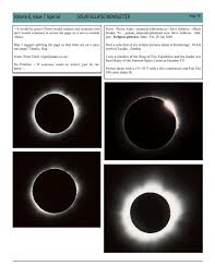 If you do not allow these cookies then some or all of. Volume 6 Issue 7 Special Solar Eclipse Newsletter
