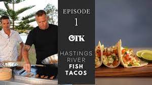 Piled high with baja sauce and slaw. An Easy To Do Fish Tacos Recipe On Outside The Kitchen Episode 1 With Matt Conway Youtube