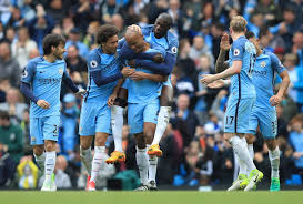 Man city enter the fixture in fifth place in the standings on 32 points, four behind leaders and rivals man united. Manchester City 5 Crystal Palace 0 David Silva Vincent Kompany Kevin De Bruyne Raheem Sterling And Nicolas Otamendi Secure Win