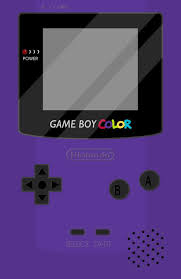 Gameboy Color Purple Iphone Skin By Katy Makes Things Iphone 8 In 2020 Purple Art Print Gameboy Coloring Stickers