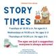 Story Times event in Clinton, NY
