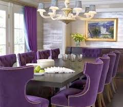 Dining Room Sets Tonalidades Roxo Dizajn Stolovoj Ukrashenie Stolovoj Idei Domashnego Dekora