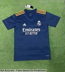 Real madrid präsentiert das neue heimtrikot für die saison 2021/22. Fakes Adidas Real Madrid 21 22 Heim Auswarts Trikots Geleakt Nur Fussball