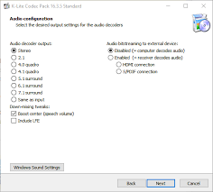 Audio and video player software for. K Lite Codec Pack Download All In One Codec Paket