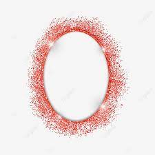 Red Oval Glitter Glitter Border Red Silver Ellipse Png Transparent Clipart Image And Psd File For Free Download Clip Art Cloud Decoration Glitter