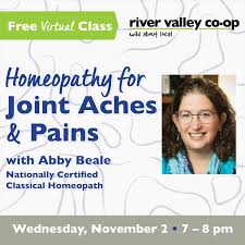 Virtual Workshop: Homeopathy for Joint Aches and Pain
