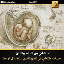 ليوناردو دا فينشي الجنين داخل الرحم the foetus in the womb عندما يعبر ليوناردو عن حالة الإنسان باختصار يتخيل الرحم في شكل بندقة مفتوح art poster movie posters