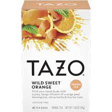 Is Tazo Wild Sweet Orange Herbal Tea Keto Sure Keto The Food Database For Keto