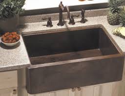 oiled bronze farmhouse sink apron