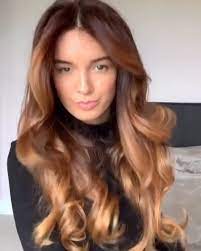 Pin On Haarfarbe Karamell