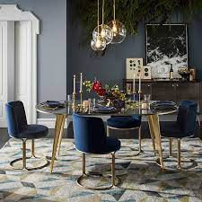 Dining room west elm by thirty&thr33 archviz. Arden Dining Table Oval