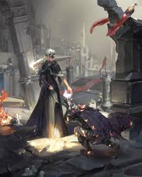 Safebooru 1girl Armor Ashen One Dark Souls 3 Banner Bird Blonde Hair Cape Dark Souls Iii Fire Keeper K Dark Souls Dark Souls Fire Keeper Dark Souls Artwork