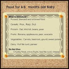 food chart for babies indian baby food chart infant