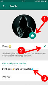 Whatsapp ke about me kya likhe in hindi. Whatsapp Profile Photo Dp Name Bio à¤• à¤¸ à¤¬à¤¦à¤²