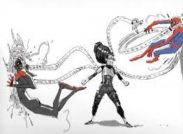 New Spider Man Into The Spider Verse Concept Art Reveals Some Spectacular Alternate Designs Spiderman Art Spider Verse Spiderman