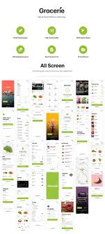 Grocerie Figma Food Grocery Store App App Store Design App Design Grocery Shopping App