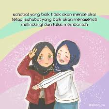 Terbaru, lucu, cantik, syar'i, bercadar dan sholehah. True Tag Sahabat Baikmu Qeezha Kartunmuslimah Muslimahkartun Hijab Frie Astaghfirullah Media Dakwah Instagram 1