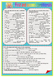 Fill In The Gaps With The Type 1 Conditional Sentences Resuelto First And Second Conditionals Conditional Sentence Grammar Practice Grammar Exercises