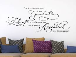 Wandtattoo Jeder Augenblick Ist Ein Geschenk Klebeheldde