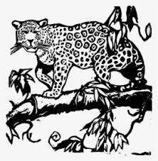 Download dog paw print template and use any clip art,coloring,png graphics in your website, document or presentation. Black Jaguar Png Images Free Transparent Black Jaguar Download Kindpng