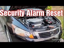 2010 Honda Accord Security Alarm Reset Youtube