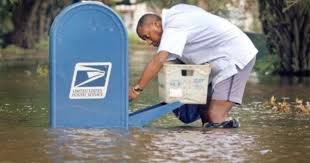 Postman Rain Shine Sleet Or Snow Hurricane Flooding Too Postal Service Humor Usps Humor Mail Carrier Humor