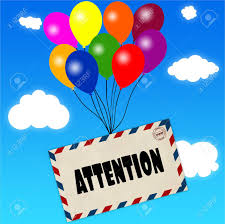 Jan 21, 2020 · when you address an envelope, using attn for attention is optional, and it doesn't provide any special examination or treatment by the u. Envelope With Attention Message Attached To Multicoloured Balloons On Blue Sky And Clouds Background Illustration Stock Photo Picture And Royalty Free Image Image 92811350