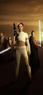 Star Wars Episode Ii Attack Of The Clones Natalie Starwars Movies 4k Natalieportman Poster I Star Wars Episode Ii Star Wars Actors Star Wars Episodes