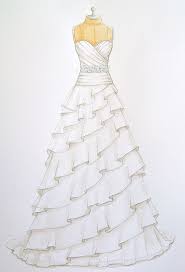 Prom dress, party dress, wedding. Simple Step By Step Dress Drawing Google Search Dress Design Sketches Dress Drawing Dress Sketches