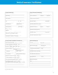 These are the details that hiring managers will look for. Free Medical Health Insurance Verification Form Pdf Eforms