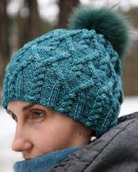 Free Knitting Pattern For Agathis Hat Versatile Cable Hat By Agata Smektala Can Be Knit Slouchy Or Be Hat Knitting Patterns Knitted Hats Knitting Accessories