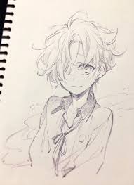 Arley shared a post on instagram: Drawing Sketch Drawing Ideas Anime Boy